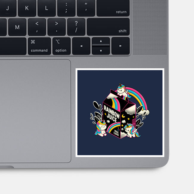 Rainbow Juice-None-Glossy-Sticker-tobefonseca