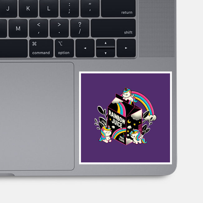 Rainbow Juice-None-Glossy-Sticker-tobefonseca