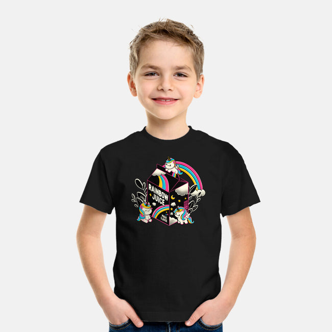 Rainbow Juice-Youth-Basic-Tee-tobefonseca