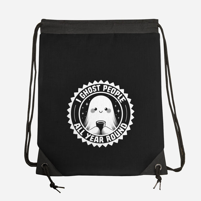 I Ghost People All Year Round-None-Drawstring-Bag-tobefonseca