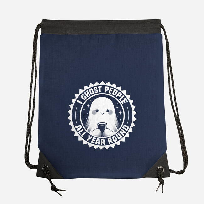 I Ghost People All Year Round-None-Drawstring-Bag-tobefonseca