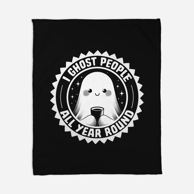I Ghost People All Year Round-None-Fleece-Blanket-tobefonseca