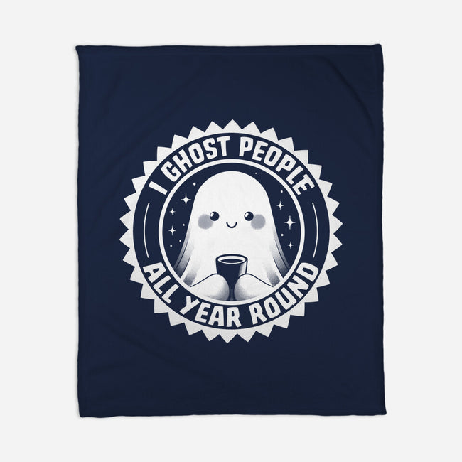 I Ghost People All Year Round-None-Fleece-Blanket-tobefonseca