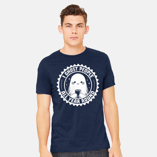 I Ghost People All Year Round-Mens-Heavyweight-Tee-tobefonseca