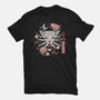 Geometric Wolf Medallion-Mens-Basic-Tee-NemiMakeit