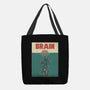 Brain Movie Poster-None-Basic Tote-Bag-GODZILLARGE