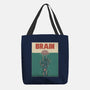 Brain Movie Poster-None-Basic Tote-Bag-GODZILLARGE