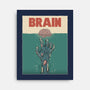 Brain Movie Poster-None-Stretched-Canvas-GODZILLARGE