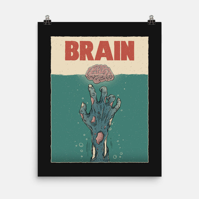 Brain Movie Poster-None-Matte-Poster-GODZILLARGE