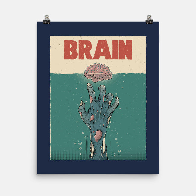 Brain Movie Poster-None-Matte-Poster-GODZILLARGE