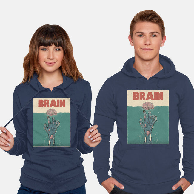 Brain Movie Poster-Unisex-Pullover-Sweatshirt-GODZILLARGE