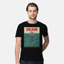 Brain Movie Poster-Mens-Premium-Tee-GODZILLARGE