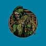 The Force Of Doom-Womens-Fitted-Tee-glitchygorilla