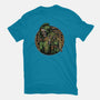 The Force Of Doom-Womens-Fitted-Tee-glitchygorilla
