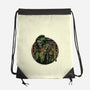 The Force Of Doom-None-Drawstring-Bag-glitchygorilla