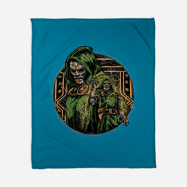The Force Of Doom-None-Fleece-Blanket-glitchygorilla