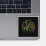 The Force Of Doom-None-Glossy-Sticker-glitchygorilla