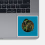 The Force Of Doom-None-Glossy-Sticker-glitchygorilla