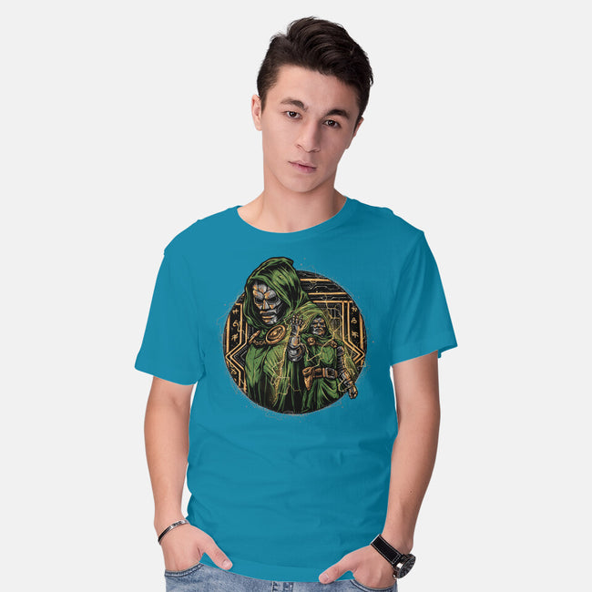 The Force Of Doom-Mens-Basic-Tee-glitchygorilla