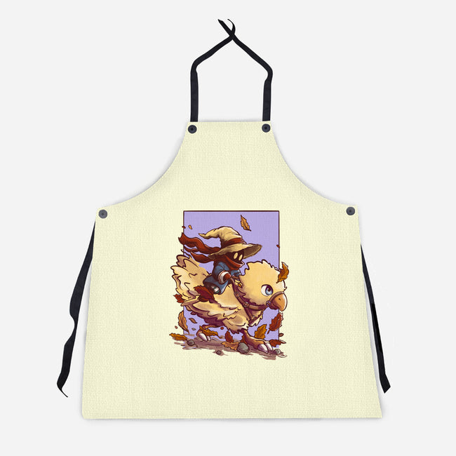 Magic Rider-Unisex-Kitchen-Apron-fanfabio
