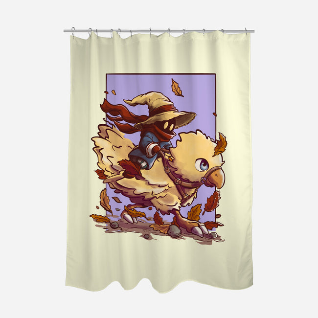 Magic Rider-None-Polyester-Shower Curtain-fanfabio