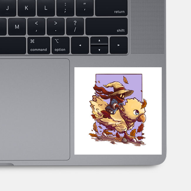 Magic Rider-None-Glossy-Sticker-fanfabio