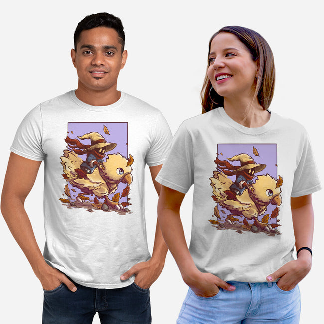 Magic Rider-Unisex-Basic-Tee-fanfabio