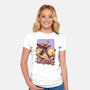 Magic Rider-Womens-Fitted-Tee-fanfabio