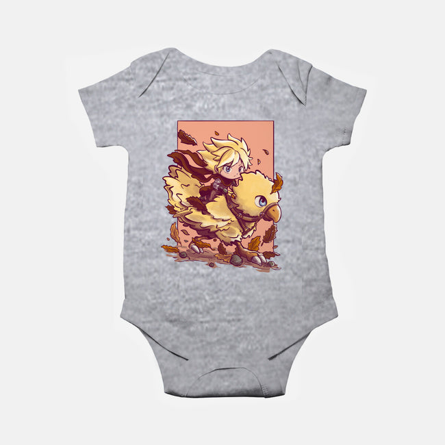Cloud Rider-Baby-Basic-Onesie-fanfabio
