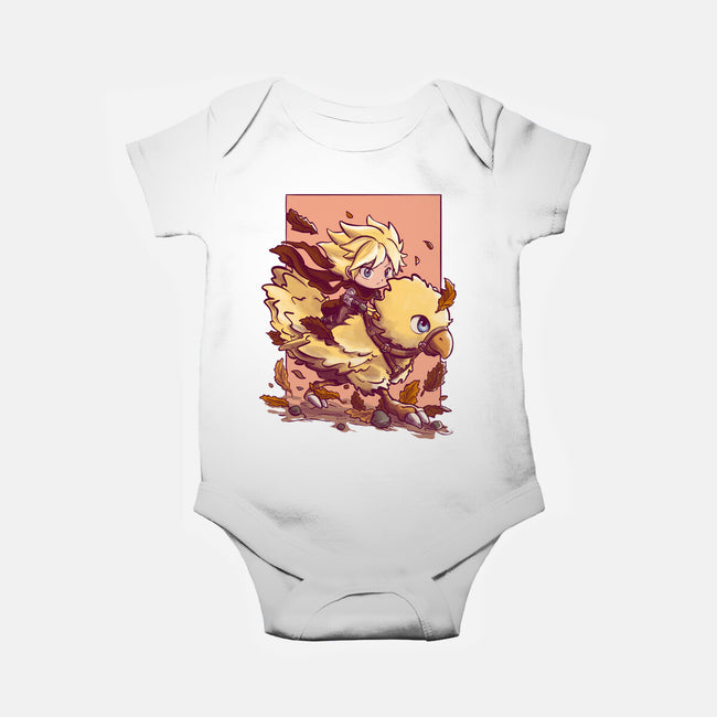 Cloud Rider-Baby-Basic-Onesie-fanfabio