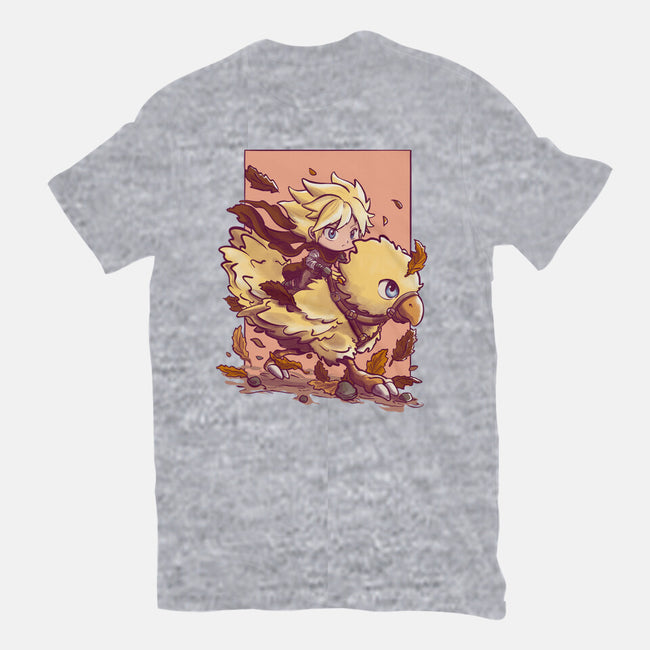 Cloud Rider-Mens-Basic-Tee-fanfabio