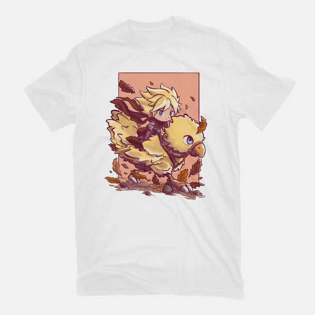 Cloud Rider-Mens-Basic-Tee-fanfabio