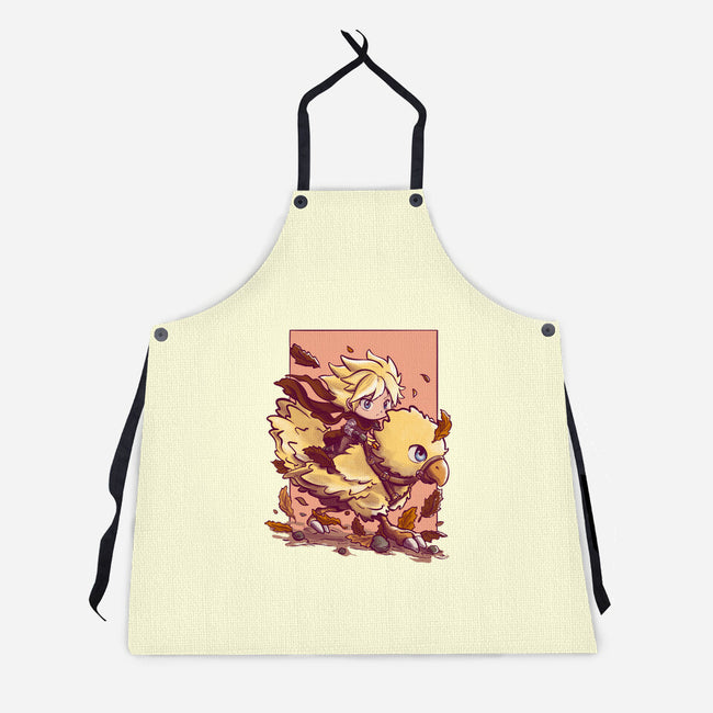 Cloud Rider-Unisex-Kitchen-Apron-fanfabio