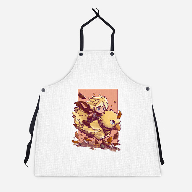 Cloud Rider-Unisex-Kitchen-Apron-fanfabio
