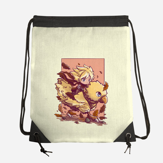 Cloud Rider-None-Drawstring-Bag-fanfabio