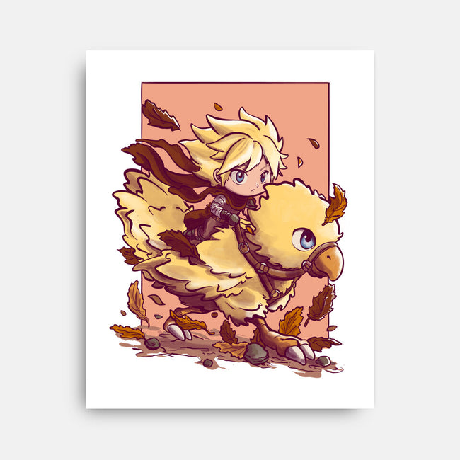 Cloud Rider-None-Stretched-Canvas-fanfabio