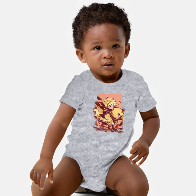 Cloud Rider-Baby-Basic-Onesie-fanfabio