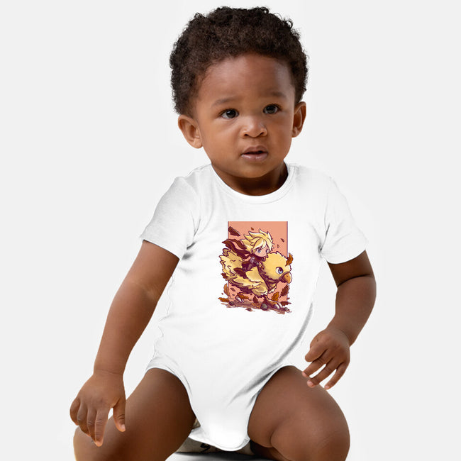 Cloud Rider-Baby-Basic-Onesie-fanfabio