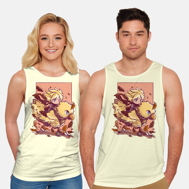 Cloud Rider-Unisex-Basic-Tank-fanfabio