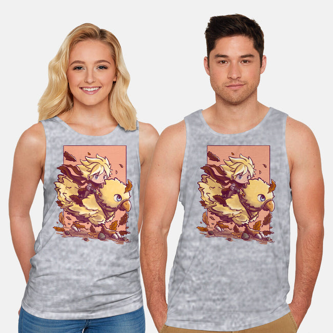Cloud Rider-Unisex-Basic-Tank-fanfabio