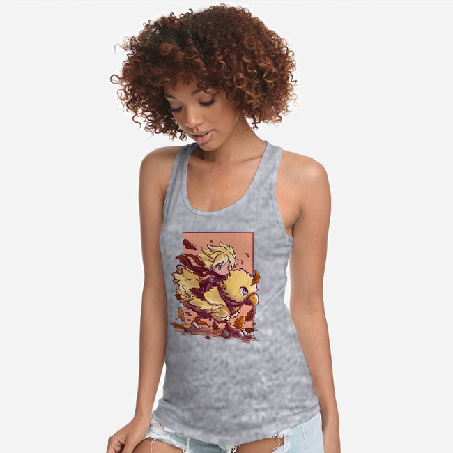 Cloud Rider-Womens-Racerback-Tank-fanfabio