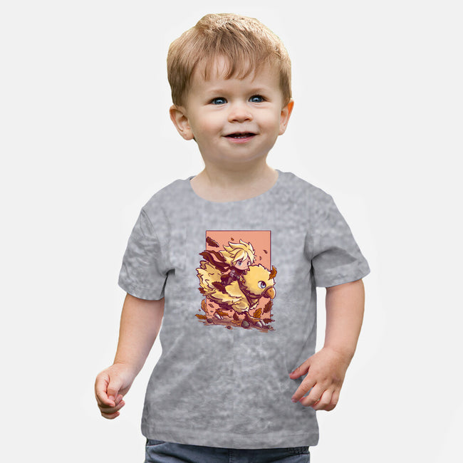 Cloud Rider-Baby-Basic-Tee-fanfabio