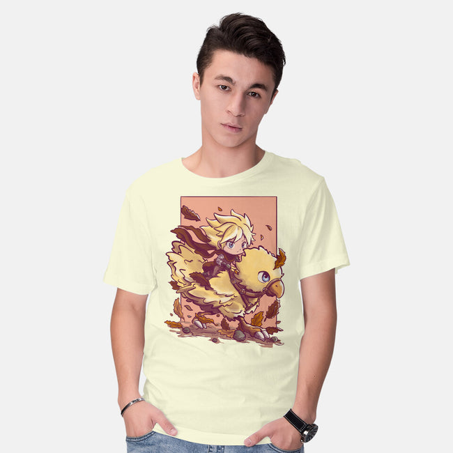 Cloud Rider-Mens-Basic-Tee-fanfabio