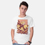 Cloud Rider-Mens-Basic-Tee-fanfabio