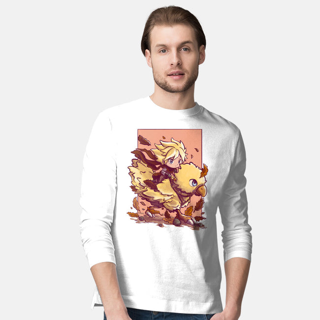 Cloud Rider-Mens-Long Sleeved-Tee-fanfabio