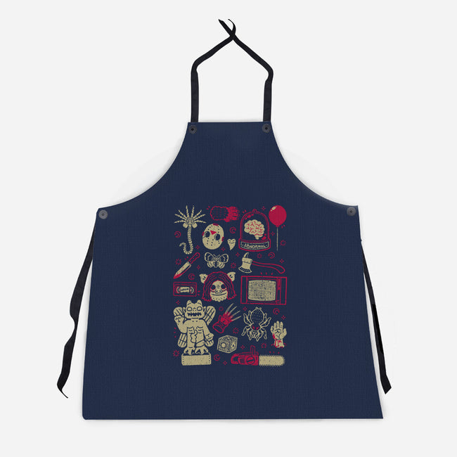 Horror Movie Fan-Unisex-Kitchen-Apron-xMorfina