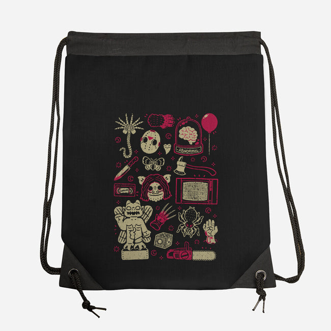 Horror Movie Fan-None-Drawstring-Bag-xMorfina