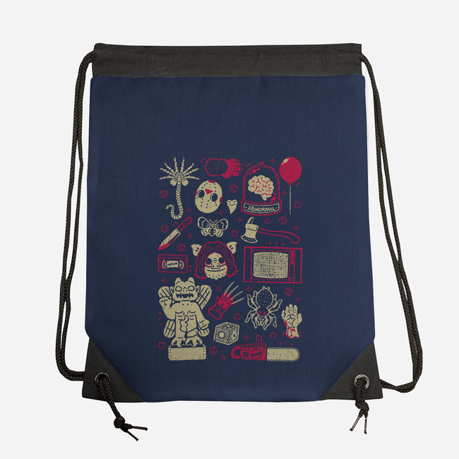 Horror Movie Fan-None-Drawstring-Bag-xMorfina