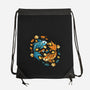 Ying Yang Koi-None-Drawstring-Bag-Vallina84