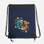 Ying Yang Koi-None-Drawstring-Bag-Vallina84